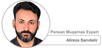 Alireza Sarvdalir, Erfan International Tile Company architect and specialist in Persian Muqarnas and Islamic geometry